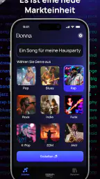 Donna KI Lied Musik Generator screenshot