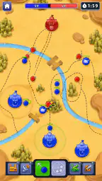 Dots Commander: RTS War screenshot