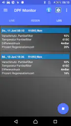 DPF Monitor - Fiat, Alfa Romeo screenshot