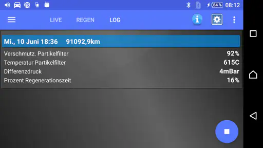 DPF Monitor - Fiat, Alfa Romeo screenshot