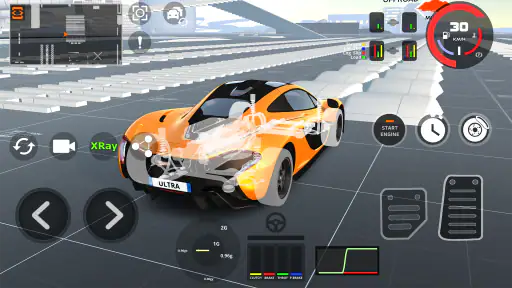 DriveCSX Autounfall-Simulator screenshot