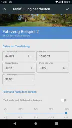 Drivenote: Tankbuch & mehr screenshot