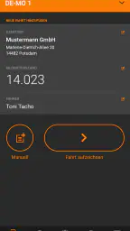 Driverslog Pro 2 - Fahrtenbuch screenshot