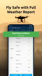 Dronecast - Weather & Fly Map screenshot