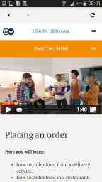 DW Learn German screenshot