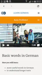DW Learn German screenshot