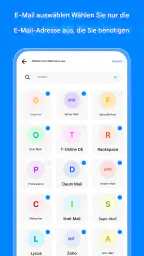 E-Mail - Alle E-Mail-Logins screenshot