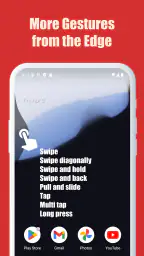 Edge Gestures screenshot