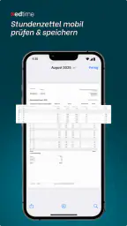 edtime Mitarbeiter-App screenshot