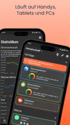 EHW+ | Zählerstände, Verbrauch screenshot