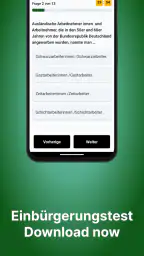Einbürgerungstest 2025 screenshot