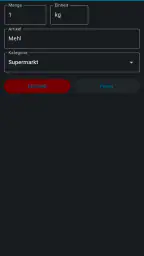 Einfacher Einkaufszettel screenshot