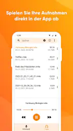 Einfaches Diktiergerät screenshot