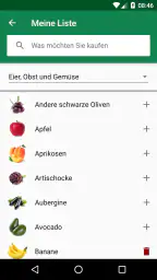Einkaufsliste - SoftList screenshot