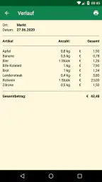 Einkaufsliste - SoftList screenshot