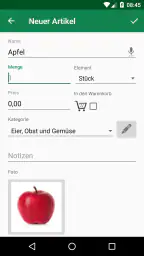 Einkaufsliste - SoftList screenshot
