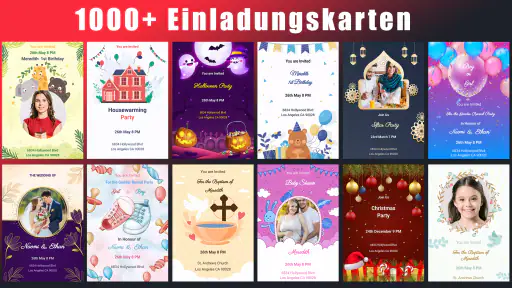 Einladungen Erstellen screenshot