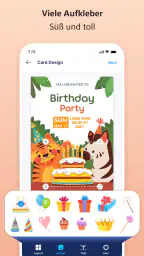Einladungs Und Kartendesign screenshot