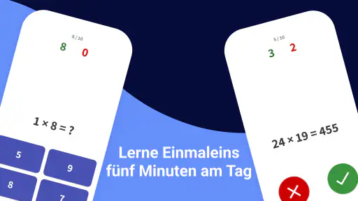 Einmaleins Mathe - Trainer 1x1 screenshot
