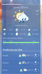 El tiempo de AEMET screenshot