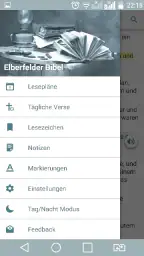 Elberfelder Bibel screenshot
