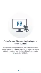 ElsterSecure - sicherer Login screenshot