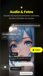 Emochi: Chat mit Charakteren screenshot