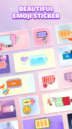 Emoji Battery Icon Customize screenshot