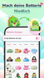 Emoji Battery: Status Bar Icon screenshot