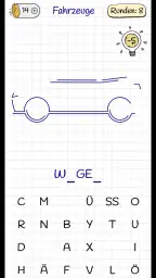 Errate das Wort (Hangman) screenshot