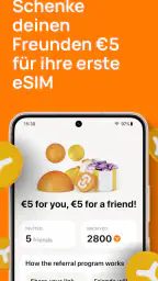 Yesim: eSIM Internet & Daten screenshot