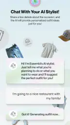 Essembl : AI Styling Assistant screenshot