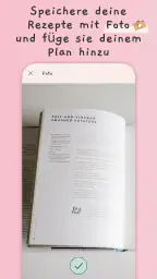Essensplan erstellen, vorlage screenshot