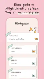 Essensplan erstellen, vorlage screenshot