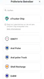 eTrucker screenshot