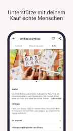Etsy: Wohnen & Mode kaufen screenshot