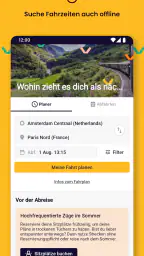 Eurail/Interrail Rail Planer screenshot