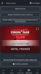 Europa-Park Hotels screenshot