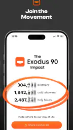 Exodus 90: Catholic Men's App screenshot