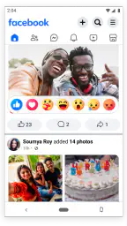 Facebook Lite screenshot