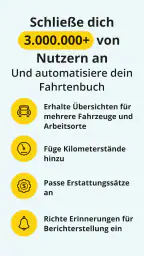 Fahrtenbuch von Driversnote screenshot