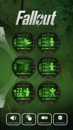 Fallout Pip-Boy Watch Face screenshot