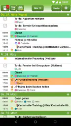 FAMANICE - Familienkalender screenshot