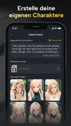 Fantasia: Charakter-KI-Chat screenshot