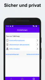 Fax senden und empfangen screenshot