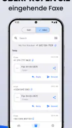 FaxFree: Fax senden vom Handy screenshot