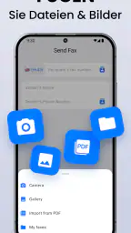 FaxFree: Fax senden vom Handy screenshot