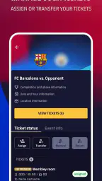 FC Barcelona Tickets screenshot
