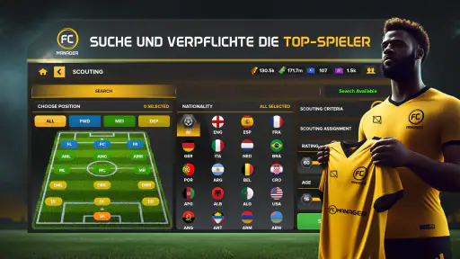 FC Manager 26 Fußballspiel screenshot
