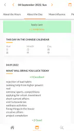 Feng Shui Fortune Calendar screenshot